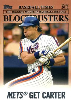 2012 Topps Update - Blockbusters #BB-4 Gary Carter Front