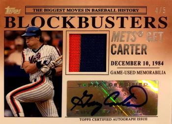 2012 Topps Update - Blockbusters Autograph Relics #BBAR-GC Gary Carter Front
