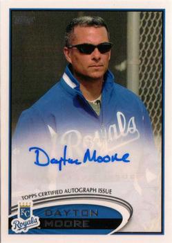 2012 Topps Update - General Manager Autographs #AGM-DM Dayton Moore Front