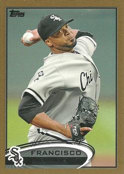 2012 Topps Update - Gold #US1 Francisco Liriano Front