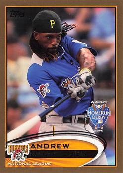 2012 Topps Update - Gold #US9 Andrew McCutchen Front