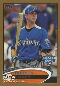 2012 Topps Update - Gold #US21 Buster Posey Front