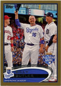 2012 Topps Update - Gold #US37 Billy Butler Front