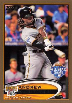 2012 Topps Update - Gold #US87 Andrew McCutchen Front