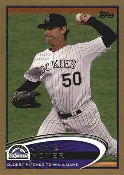 2012 Topps Update - Gold #US123 Jamie Moyer Front