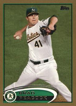 2012 Topps Update - Gold #US124 Brad Peacock Front