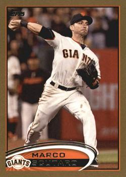 2012 Topps Update - Gold #US160 Marco Scutaro Front