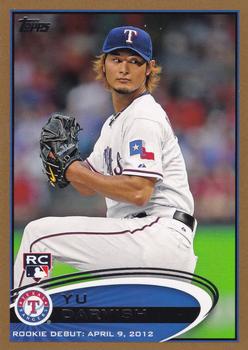 2012 Topps Update - Gold #US168 Yu Darvish Front