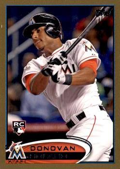 2012 Topps Update - Gold #US185 Donovan Solano Front