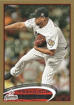 2012 Topps Update - Gold #US190 Francisco Cordero Front