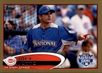 2012 Topps Update - Gold #US255 Joey Votto Front