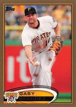 2012 Topps Update - Gold #US298 Gaby Sanchez Front
