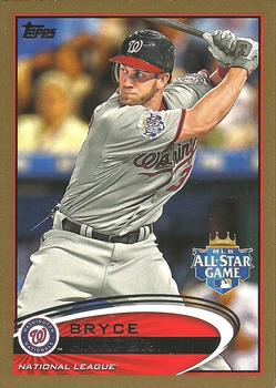 2012 Topps Update - Gold #US299 Bryce Harper Front