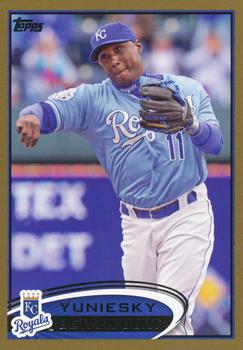 2012 Topps Update - Gold #US47 Yuniesky Betancourt Front