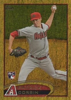 2012 Topps Update - Gold Sparkle #US16 Patrick Corbin Front