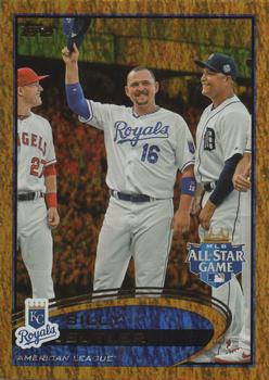 2012 Topps Update - Gold Sparkle #US37 Billy Butler Front