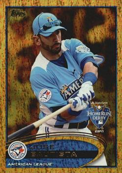 2012 Topps Update - Gold Sparkle #US40 Jose Bautista Front