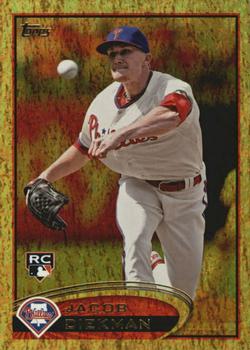 2012 Topps Update - Gold Sparkle #US85 Jacob Diekman Front