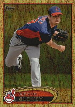 2012 Topps Update - Gold Sparkle #US94 Kevin Slowey Front