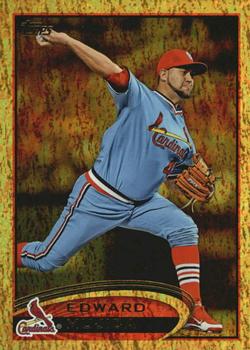 2012 Topps Update - Gold Sparkle #US95 Edward Mujica Front