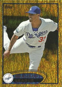 2012 Topps Update - Gold Sparkle #US102 Brandon League Front