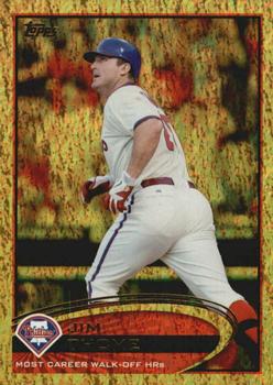 2012 Topps Update - Gold Sparkle #US152 Jim Thome Front