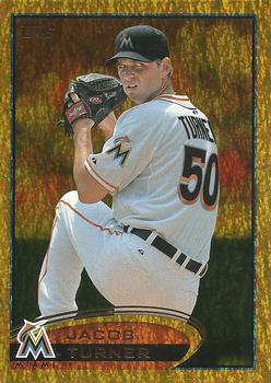 2012 Topps Update - Gold Sparkle #US165 Jacob Turner Front