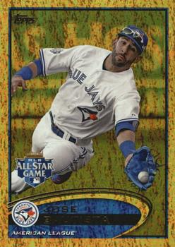 2012 Topps Update - Gold Sparkle #US173 Jose Bautista Front