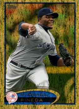 2012 Topps Update - Gold Sparkle #US198 Michael Pineda Front