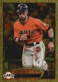 2012 Topps Update - Gold Sparkle #US249 Angel Pagan Front