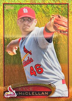 2012 Topps Update - Gold Sparkle #US251 Kyle McClellan Front