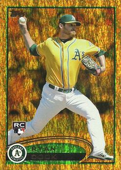 2012 Topps Update - Gold Sparkle #US260 Ryan Cook Front