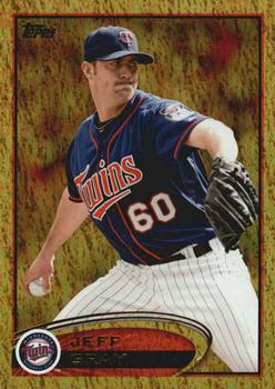 2012 Topps Update - Gold Sparkle #US274 Jeff Gray Front