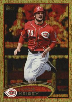 2012 Topps Update - Gold Sparkle #US309 Chris Heisey Front