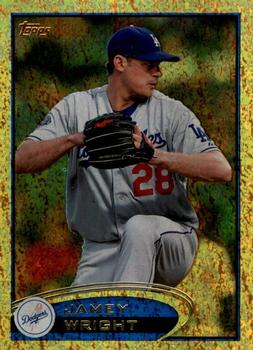 2012 Topps Update - Gold Sparkle #US324 Jamey Wright Front