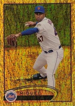2012 Topps Update - Gold Sparkle #US77 Miguel Batista Front