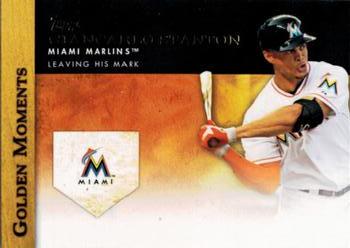 2012 Topps Update - Golden Moments #GM-U24 Giancarlo Stanton Front