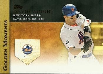 2012 Topps Update - Golden Moments #GM-U29 David Wright Front