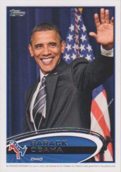 2012 Topps Update - Obama Presidential Predictor #PPO-35 Barack Obama Front