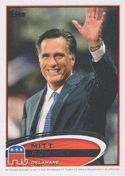 2012 Topps Update - Romney Presidential Predictor #PPR-8 Mitt Romney Front