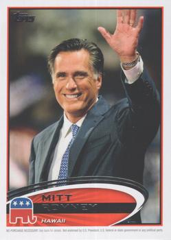 2012 Topps Update - Romney Presidential Predictor #PPR-11 Mitt Romney Front