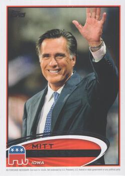 2012 Topps Update - Romney Presidential Predictor #PPR-15 Mitt Romney Front