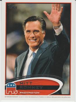2012 Topps Update - Romney Presidential Predictor #PPR-47 Mitt Romney Front