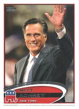 2012 Topps Update - Romney Presidential Predictor #PPR-32 Mitt Romney Front