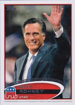 2012 Topps Update - Romney Presidential Predictor #PPR-44 Mitt Romney Front