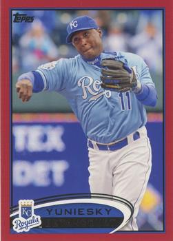 2012 Topps Update - Target Red Border #US47 Yuniesky Betancourt Front