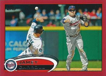 2012 Topps Update - Target Red Border #US67 Jamey Carroll Front