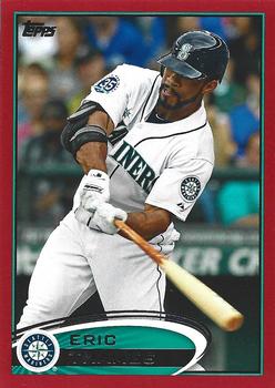 2012 Topps Update - Target Red Border #US84 Eric Thames Front