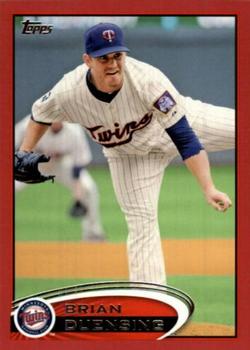 2012 Topps Update - Target Red Border #US140 Brian Duensing Front