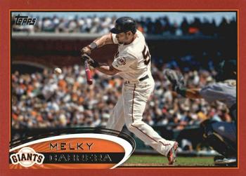 2012 Topps Update - Target Red Border #US189 Melky Cabrera Front